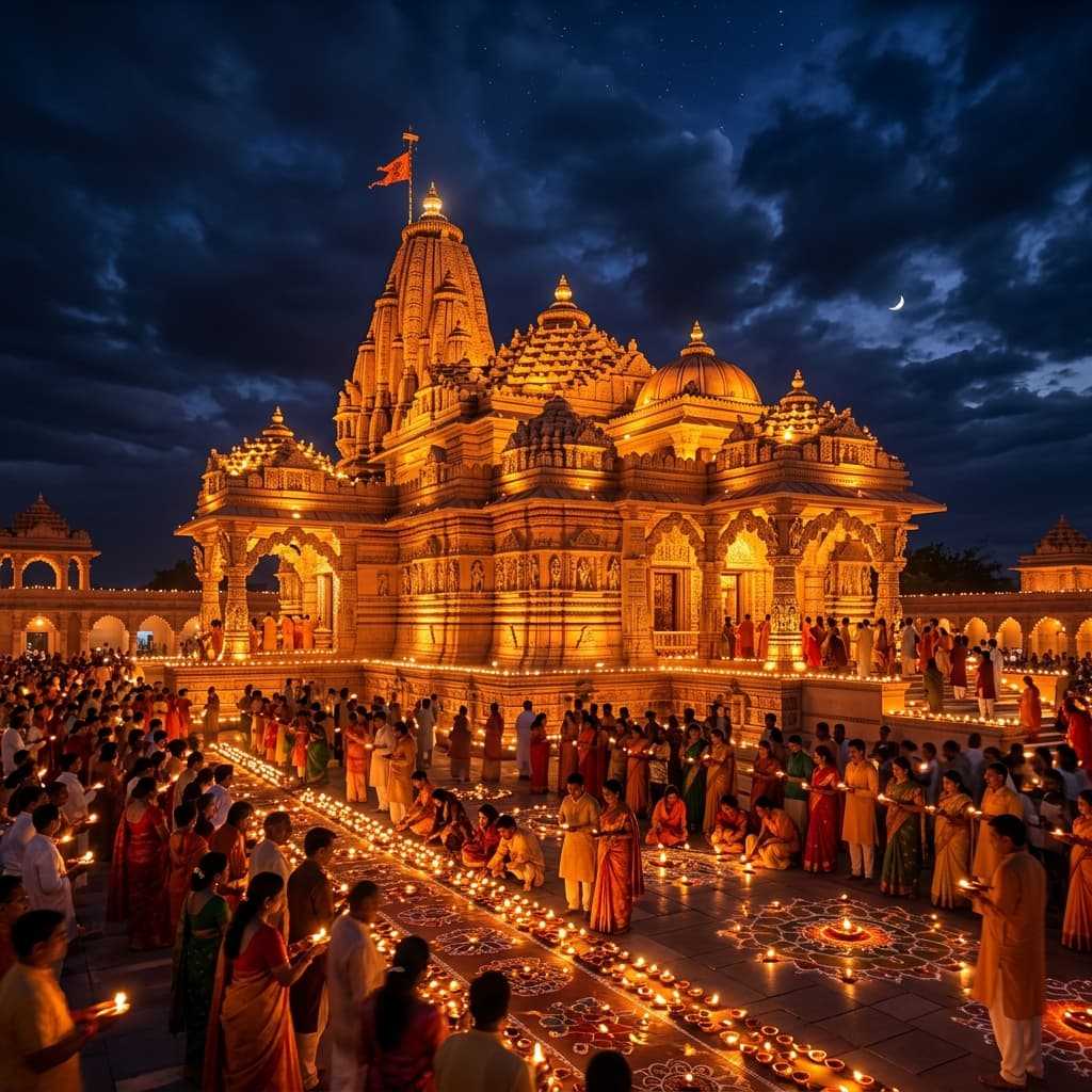 Illuminated at Night