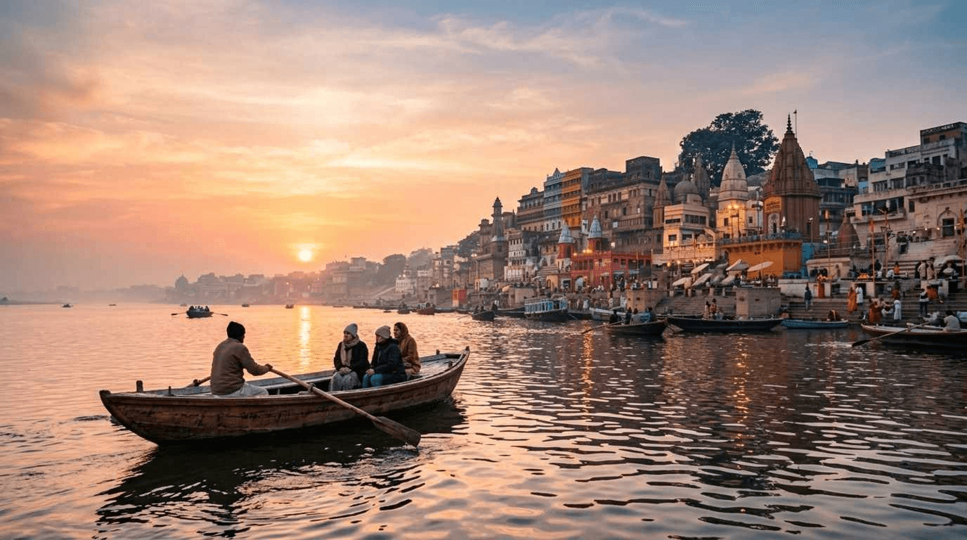 Experience the Best Sunrise Ganga Boat Ride in Varanasi